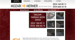 Desktop Screenshot of malatyamezarcilik.com