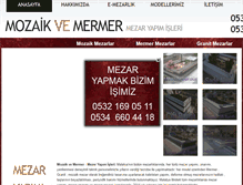Tablet Screenshot of malatyamezarcilik.com